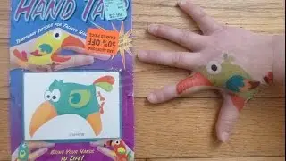 HAND TATS temporary tattoos from Play Visions review Unboxalot085