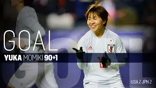 WNT vs. Japan: Yuka Momiki Goal - Feb. 27, 2019