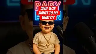 Baby Elon is mad and Baby Biden trying to console him. | AI Satire Shorts
