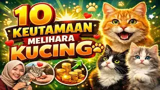 10 KEUTAMAAN MELIHARA KUCING