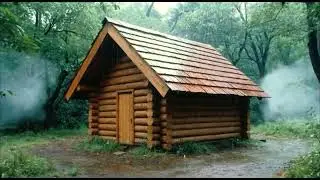 I Built My Dream Tiny Home in the Forest 🌲🏠 (Handmade)