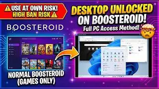 How to get Desktop Method on Boosteroid NOT PATCHED!