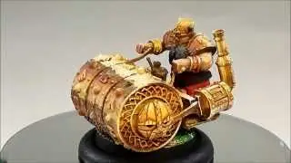 RN Estudio  Dwarf Deathroller Virgil Games  Fantasy Football Blood Bowl 3D print Envisiontec Indiego