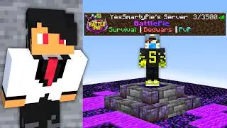 I Joined YesSmartyPie's SECRET Minecraft Server
