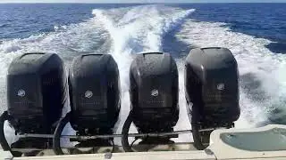 Mercury Engines 4x400hp..65knots Speed..