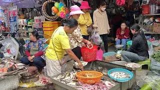 Various Market Street Food Tour in Phnom Penh - Cambodia Traditional Fresh Market of 2025 