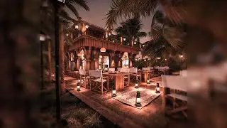 Making Realistic Restaurant ArchViz In Blender 3.6 l Timelapse