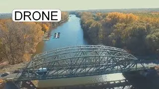 DUNAF&Ouml;LDV&Aacute;R PANOR&Aacute;MA - KIS-DUNA H&Oacute;KONY 2018 10 31 DRONE