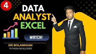 Basic Excel Formulas & Salary Calculation | Data Analyst using Excel | Hindi/Urdu