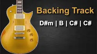 Power Ballad Guitar Backing Track in D Sharp Minor | 72 BPM |