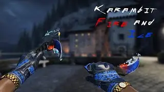 Karambit Fire and Ice (Max Fake)