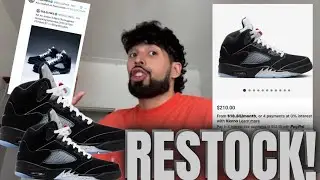 MASSIVE AIR JORDAN RESTOCK TOMORROW! AJ5 REIMAGINED PLUS MORE! BOTS WILL EAT!