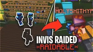 INVIS RAIDING TRASH TALKING RAID STEALERS *RAIDABLE* - Living as Power Faction #2 | Minecraft HCF