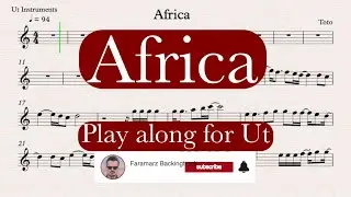 Africa - Toto | Play along for Ut Instruments