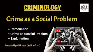 Crime as a Social Problem in Urdu/hindi - Crime as a Social Problem in Criminology |