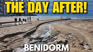 Benidorm &ndash; The Day After the STORM! 😱 Shocking DAMAGE Left Behind!