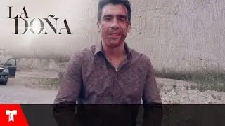 La Doña |  Así se grabó la muerte de Gabino | Telemundo