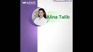 PGDM Healthcare | Welingkar Mumbai | Alina Talib | Sonal Jhala | Journey from campus to corporate