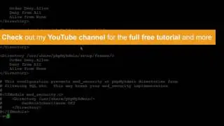 phpMyAdmin ad