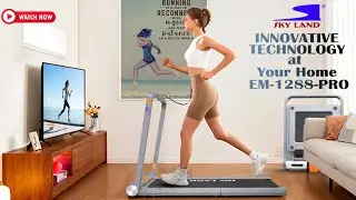 SKY LAND 2-in-1 Walking Machine with Remote Control EM-1288-PRO