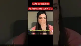 scammer still wants his money after CAR ACCIDENT #irlrosie