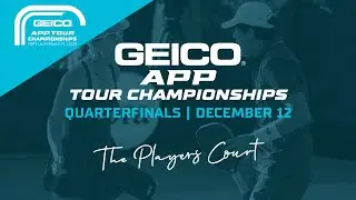 The Players Court | Day 2 | The 2025 GEICO APP Tour Championships | December 12