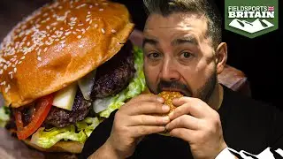 Go large with BBQ venison burgers, with Weschenfelder
