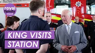 King Charles Meets Emergency Services Who Tackled Southport Riots