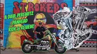 Dave Perewitz built Panhead Bobber Ride & Review!