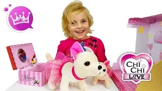 Queens Park играем с собачкой Chi Chi Love и щенком Baby Love