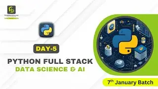 Python Full Stack Data Science | Day 5 | 7th January 2026 Batch | FirstBit Solutions
