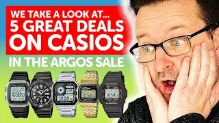 DON'T MISS THESE 5 #CASIOS in the ARGOS 2023 AUTUMN SALE!
