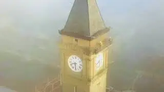 Tipton in the fog