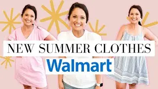 WALMART CLOTHING HAUL / Summer Clothing Haul 2022