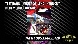 KNALPOT BLUEMOON KERUCUT MATIC - LEXCI RACING EXHAUST
