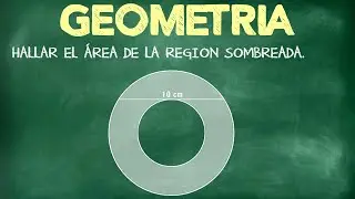 GEOMETRÍA 16 - Áreas sombreadas de círculos concéntricos