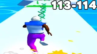 DNA RUN 3D Gameplay All Levels Walkthrough Android,ios Level 113-114