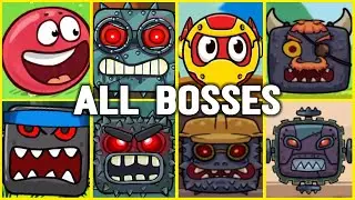 Red Ball 4 Vs Roller Ball 7 Fight All Bosses (Ios, Android)