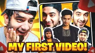 REACTING TO MY 1ST YOUTUBE VIDEO 😍