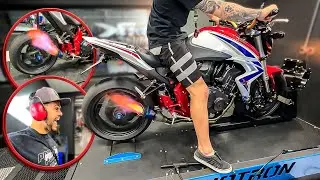 FIZEMOS SAIR MUITO FOGO DA CB1000( remap psbk 😍)‹ Danilo Crespo ›