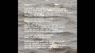 Lied: EINE WELLE