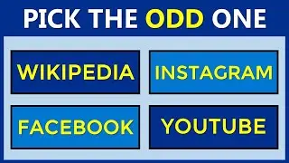 ONLY 5% CAN SPOT THE ODD ONE OUT | #challenge 30