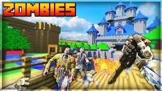 CUSTOM MAP ZOMBIE MINECRAFT ! - Black Ops 3