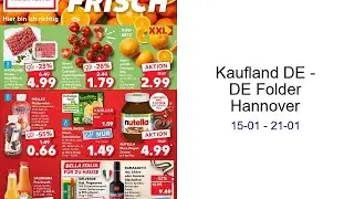 Kaufland DE - DE Folder Hannover 15-01 - 21-01