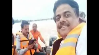 Maharashtra minister takes selfie videos while touring flood affected areas