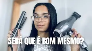 UNBOXING SECADOR E PRANCHA LIZZE EXTREME | SERÁ QUE VALE A PENA?