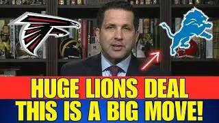 💥🥳 NFL'S TOP SIGNING!!! FRONT OFFICE ANNOUNCES TODAY!! LIONS NEWS TODAY! Lions News
