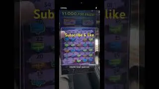 💥$1,000 Instant Win❗️#scratchoff #lottery #win #tickets #scan #shorts