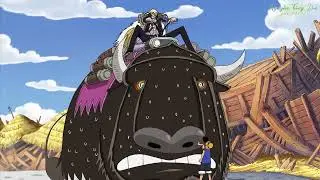 Luffy uses Haoshoku Haki for the first time One Piece