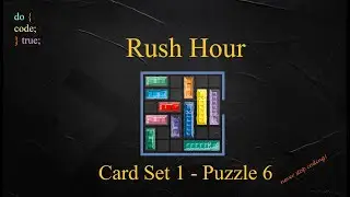 Rush Hour - Set 1 - Puzzle 6